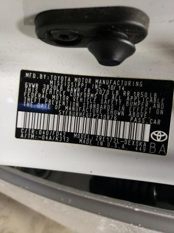 2015 TOYOTA COROLLA L - 5YFBURHE6FP210876