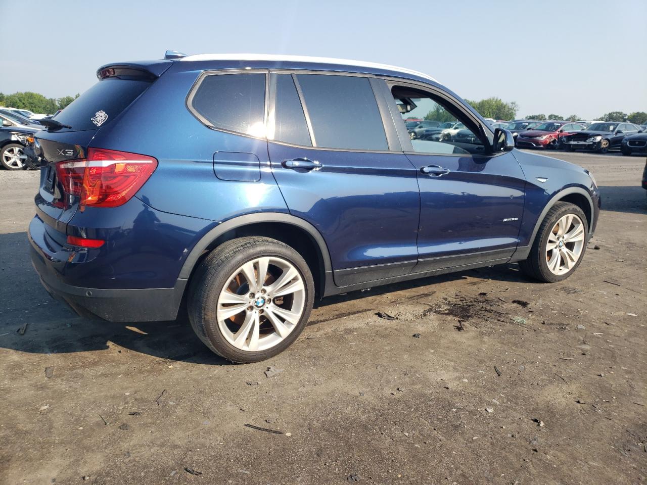 2015 BMW X3 Sdrive28I vin: 5UXWZ7C52F0F76117