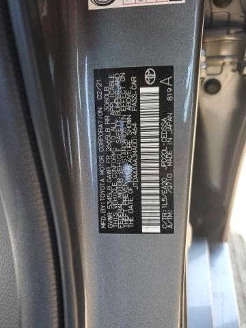 2021 Toyota Mirai Xle VIN: JTDAAAAA3MA001464 Lot: 62760754