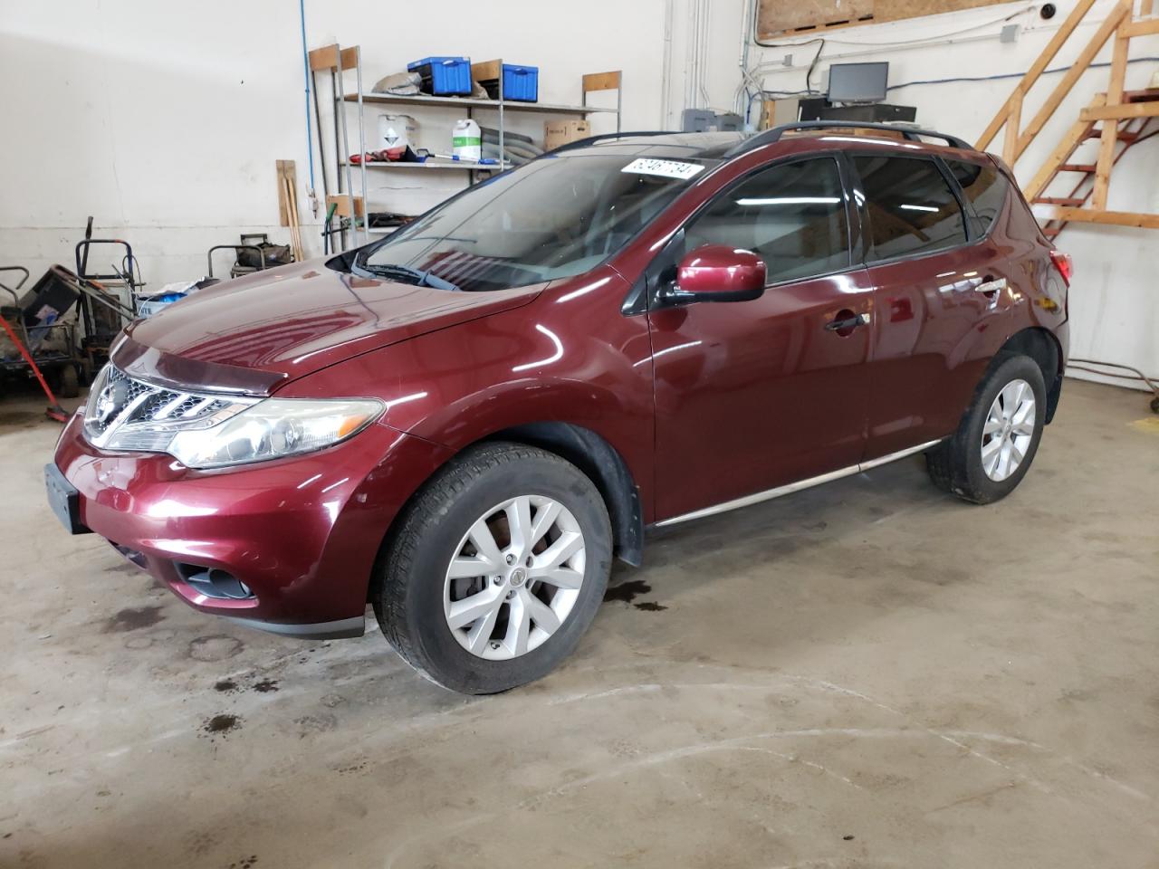 2012 Nissan Murano S vin: JN8AZ1MW1CW223619