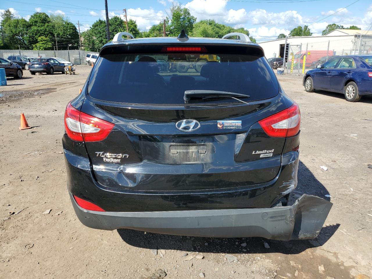 KM8JUCAG1EU834103 2014 Hyundai Tucson Gls