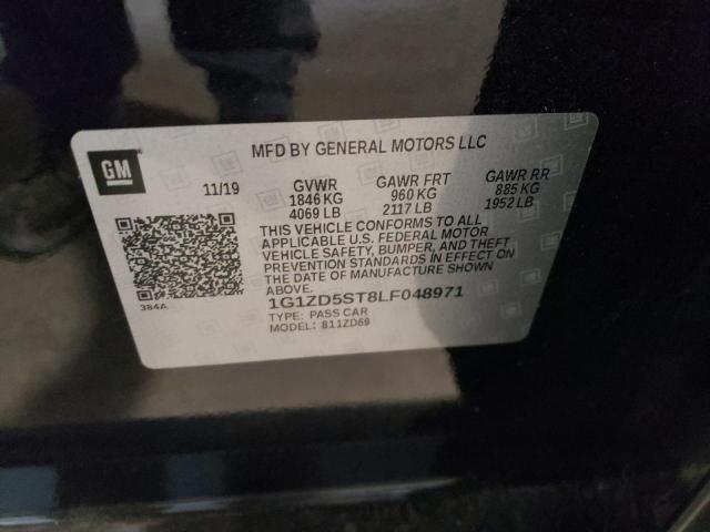 2020 CHEVROLET MALIBU LT - 1G1ZD5ST8LF048971