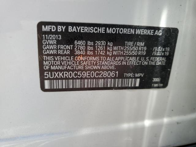 VIN 5UXKR0C59E0C28061 2014 BMW X5, Xdrive35I no.14