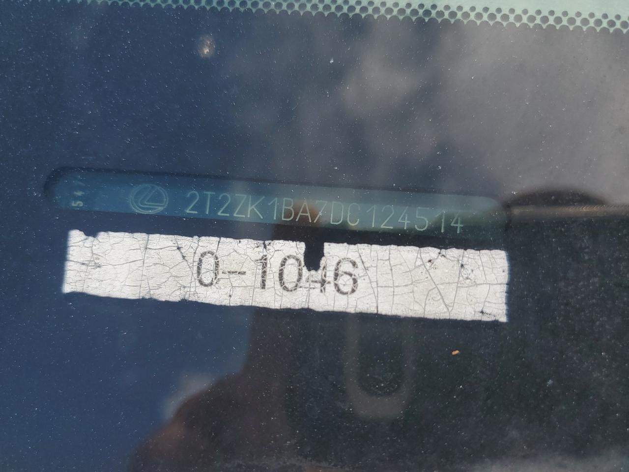 2T2ZK1BA7DC124514 2013 Lexus Rx 350