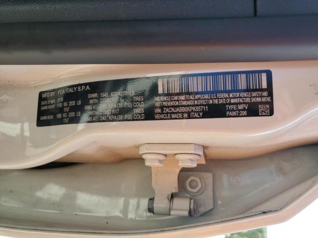 2019 Jeep Renegade Latitude VIN: ZACNJABB6KPK85711 Lot: 59514694