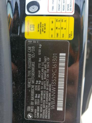 2009 BMW 535 I VIN: WBANW13529C161301 Lot: 62826084