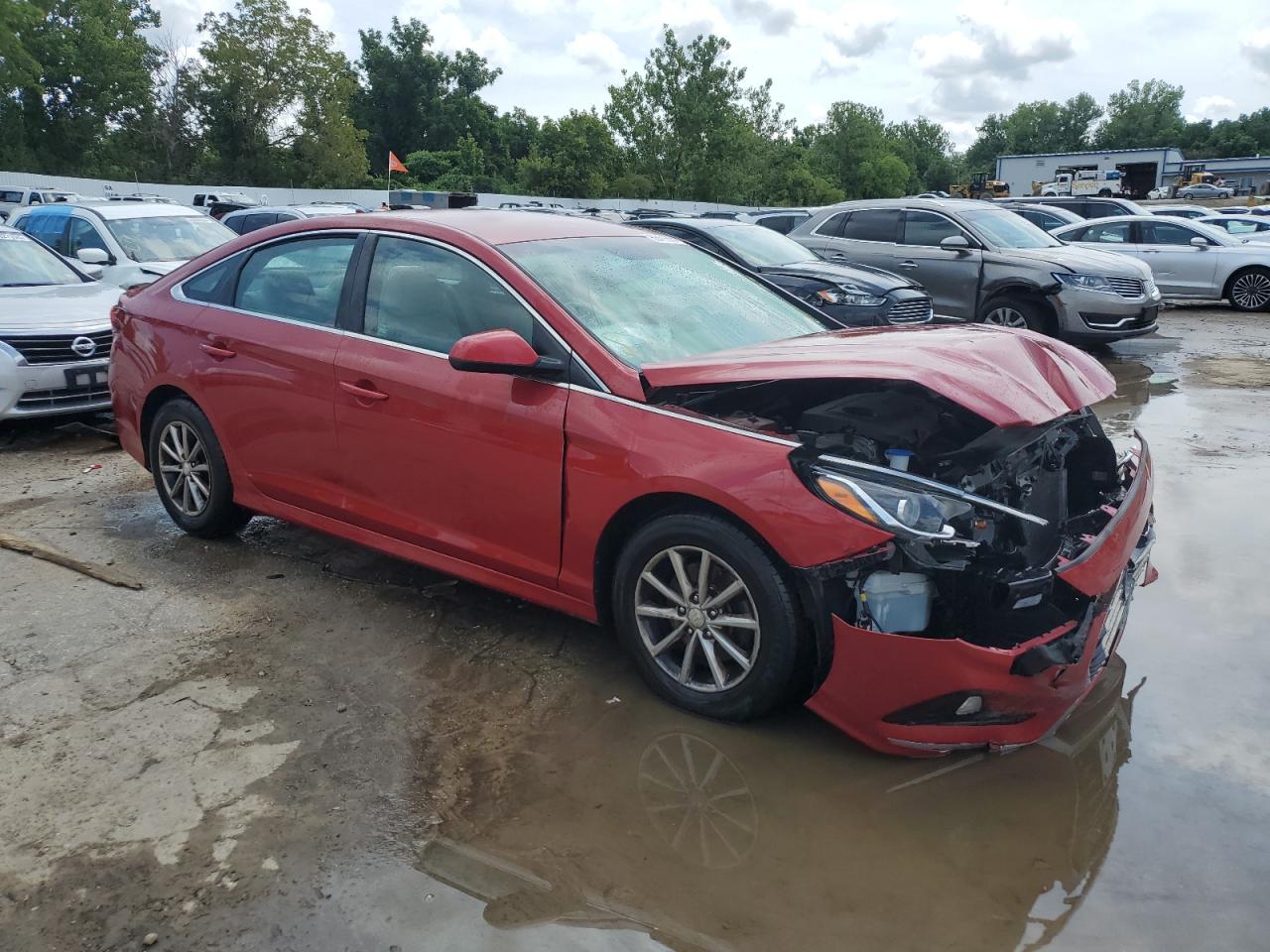 Lot #2970091334 2018 HYUNDAI SONATA SE