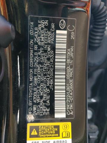 2014 Lexus Es 350 VIN: JTHBK1GGXE2145309 Lot: 62518704