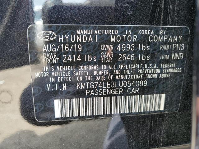 2020 GENESIS G70 ELITE - KMTG74LE3LU054089