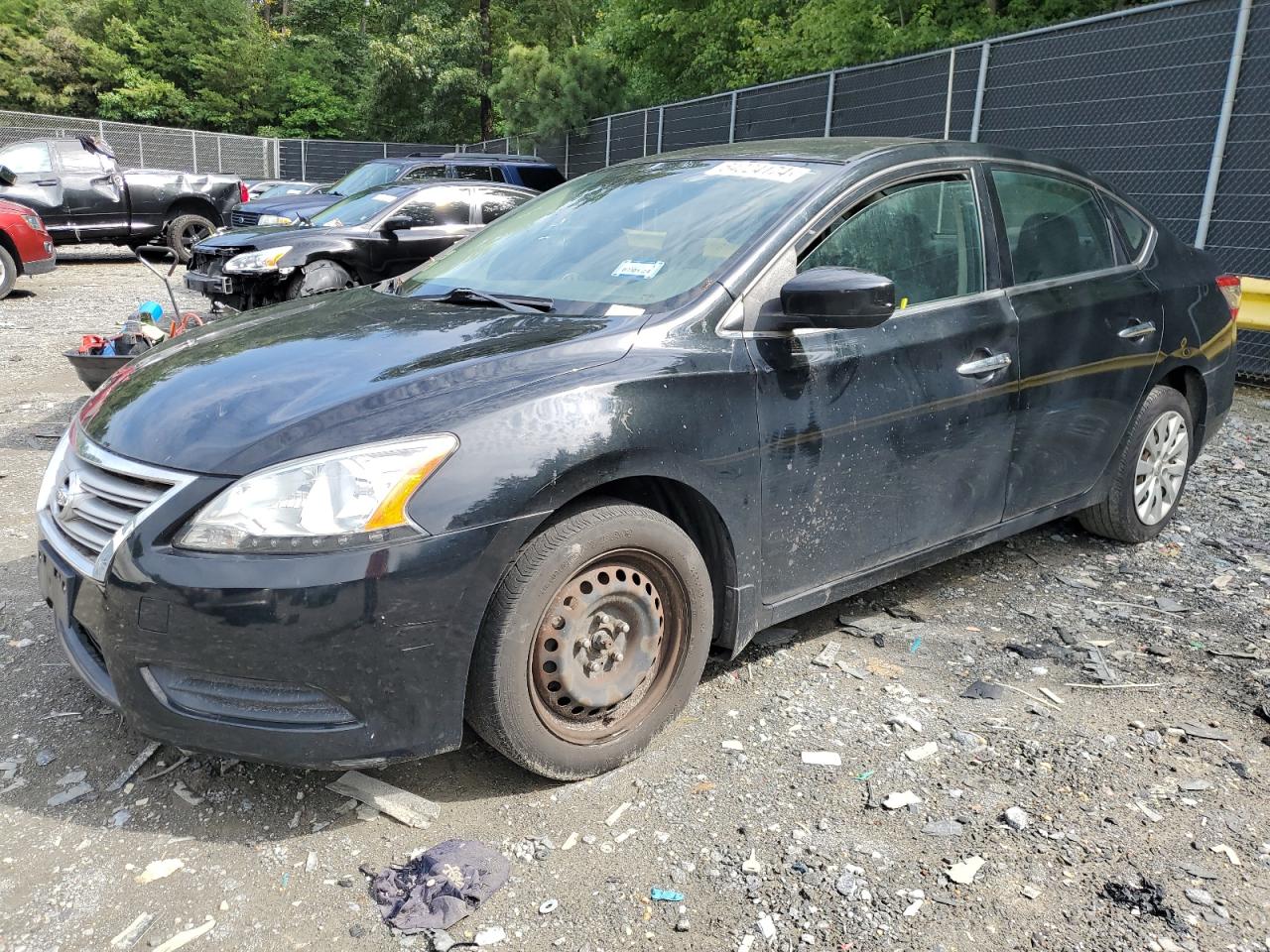 Lot #3029353689 2015 NISSAN SENTRA S