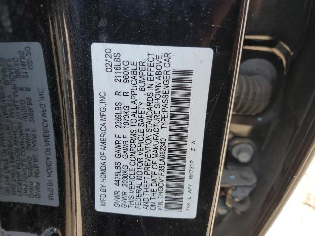 2020 HONDA ACCORD SPO - 1HGCV1F35LA062340