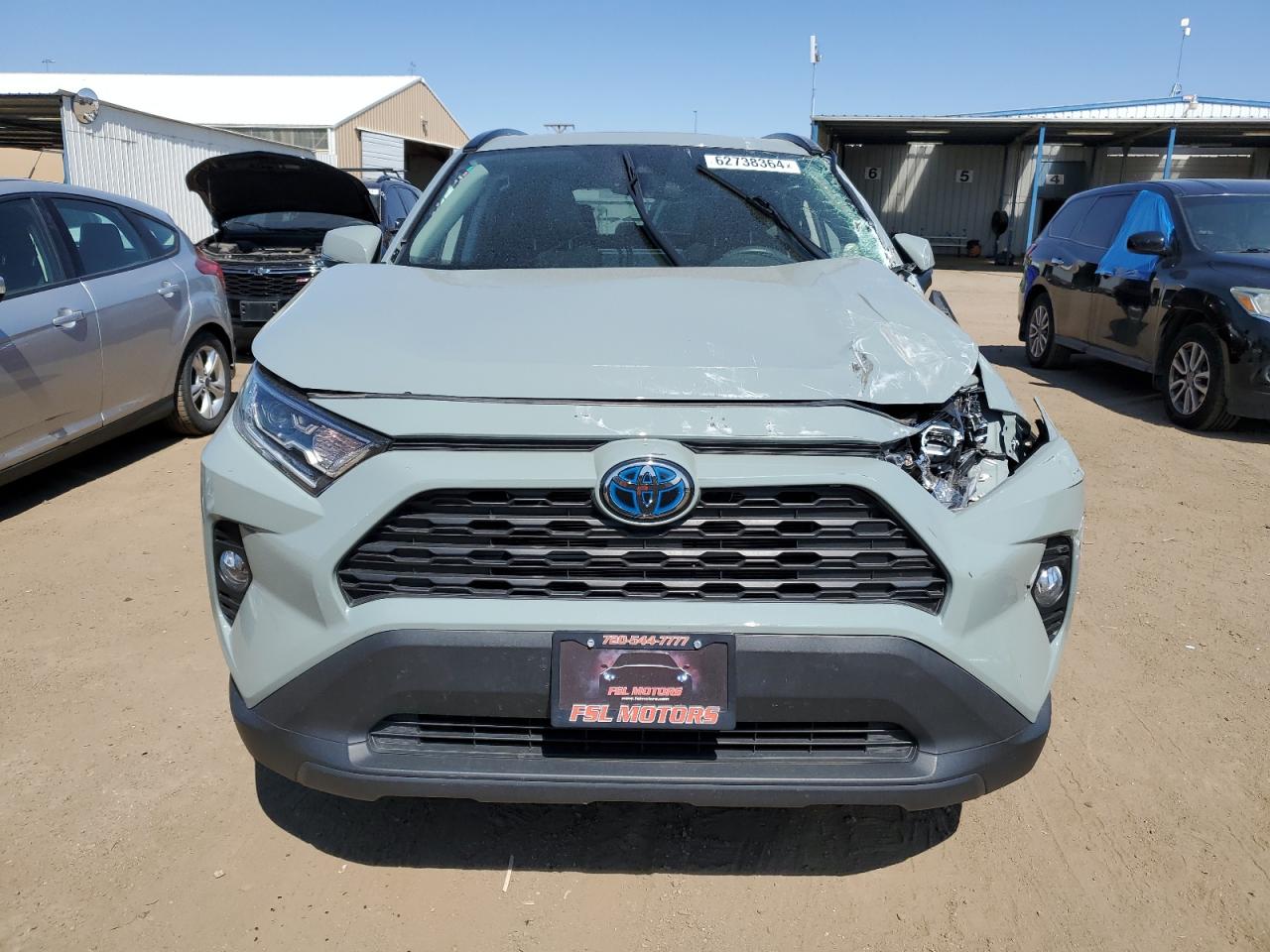 Lot #2924101085 2021 TOYOTA RAV4 XLE