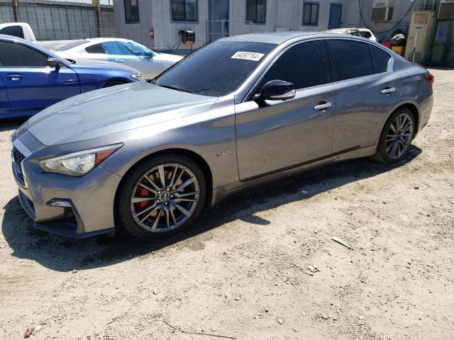 VIN JN1FV7AP2KM760624 2019 Infiniti Q50, Red Sport 400 no.1