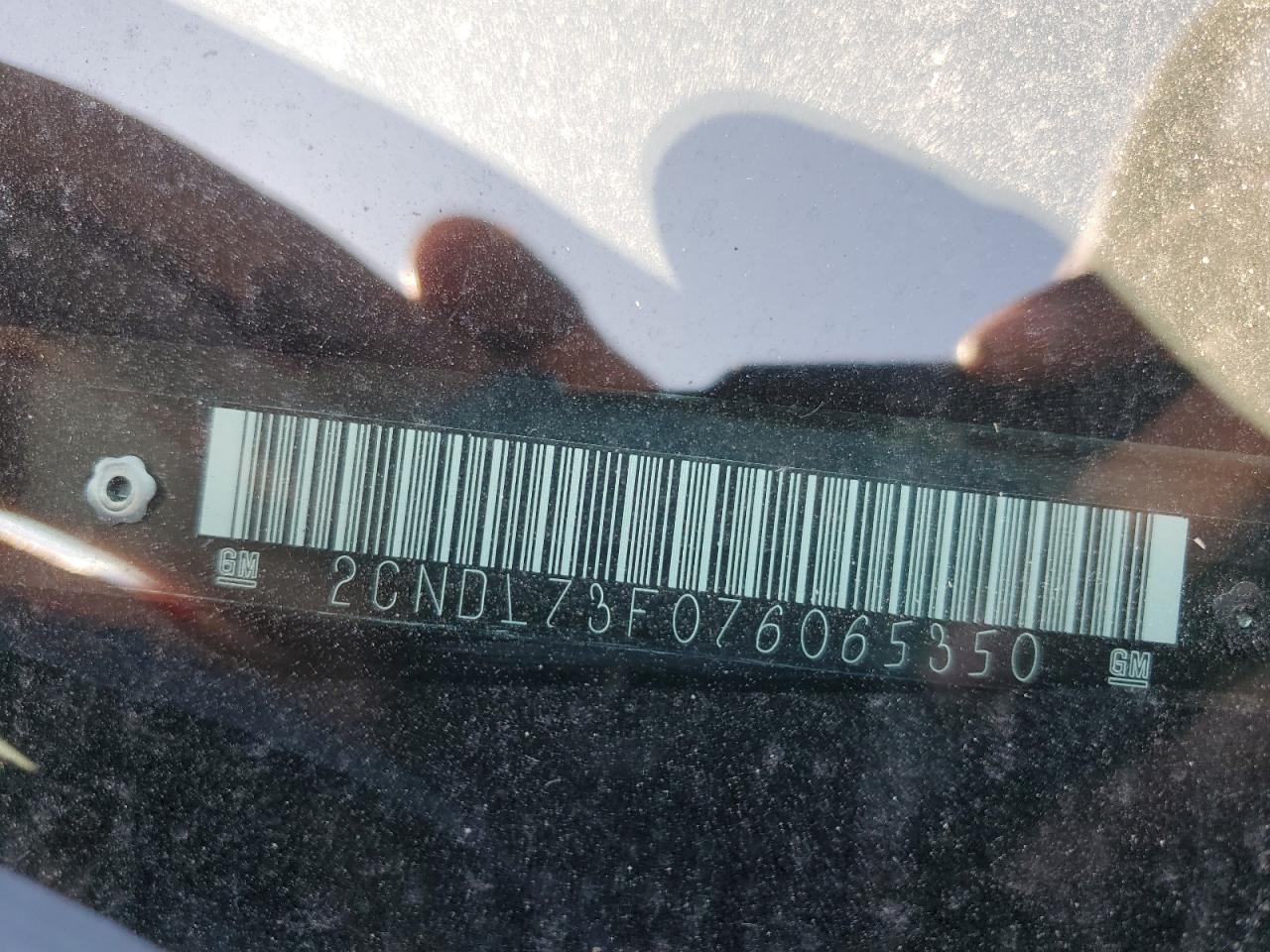 2CNDL73F076065350 2007 Chevrolet Equinox Lt