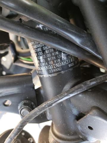 2022 KAWASAKI EX400 - JKAEXKG12NDAH3147
