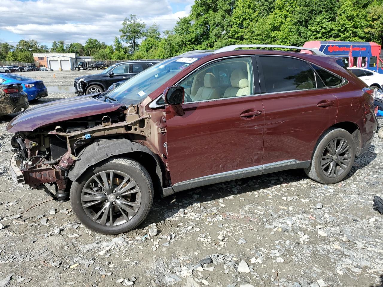 2T2ZK1BA4DC105290 2013 Lexus Rx 350