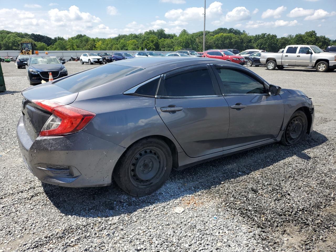 Lot #2726531695 2018 HONDA CIVIC LX