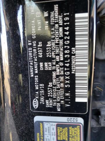 2018 Kia Optima Lx VIN: 5XXGT4L38JG244191 Lot: 61912424