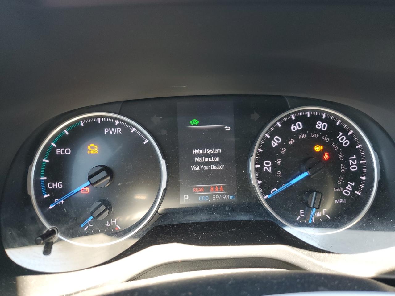 4T3LWRFV1MU045405 2021 Toyota Rav4 Le