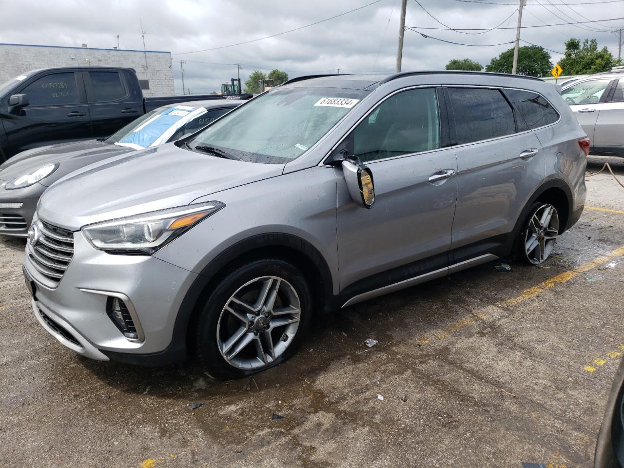 KM8SRDHF7HU235378 2017 Hyundai Santa Fe Se Ultimate