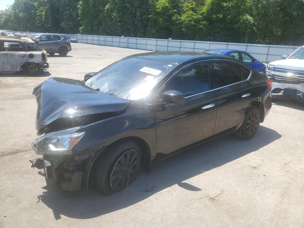 2019 Nissan Sentra S vin: 3N1AB7AP6KY221004