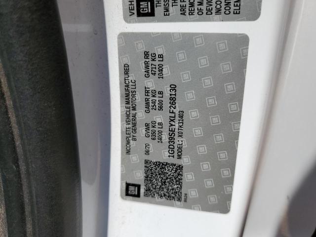 2020 GMC Sierra K3500 VIN: 1GD39SEYXLF268130 Lot: 61641684