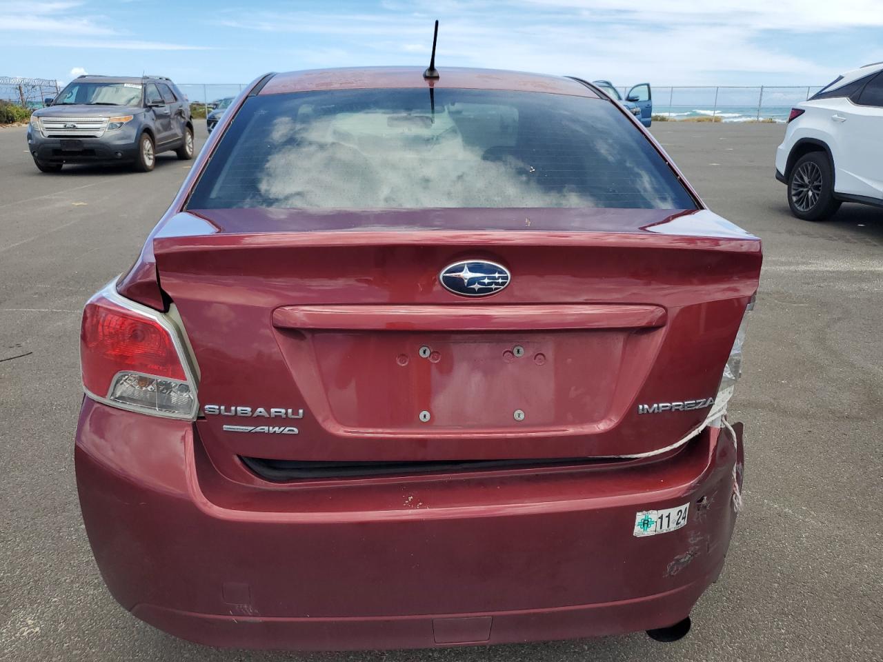 2013 Subaru Impreza Premium vin: JF1GJAB64DG017535