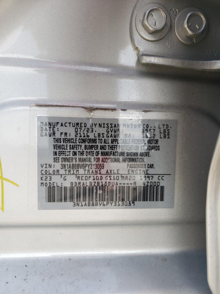 3N1AB8BV6PY313059 2023 Nissan Sentra S