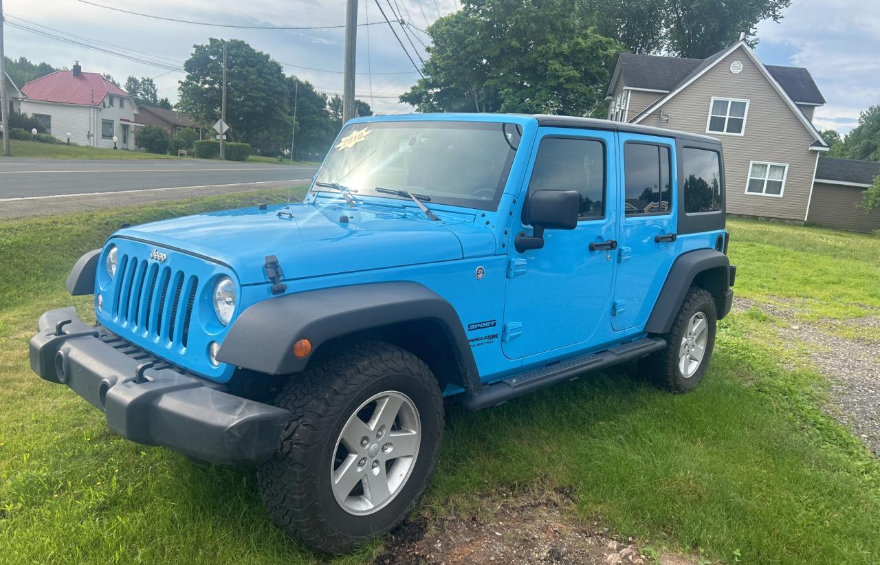 2018 Jeep Wrangler Unlimited Sport vin: 1C4BJWDG4JL846891