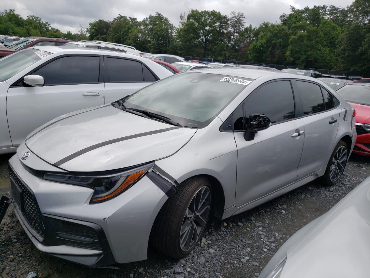 Lot #2919145669 2022 TOYOTA COROLLA SE