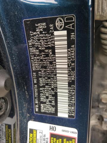 2017 TOYOTA COROLLA L - 2T1BURHE1HC948197