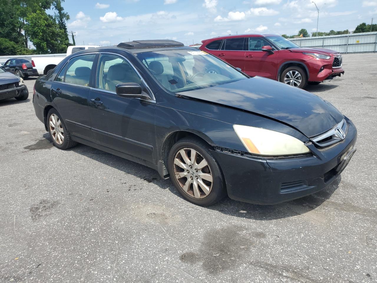 Lot #2834551316 2007 HONDA ACCORD EX