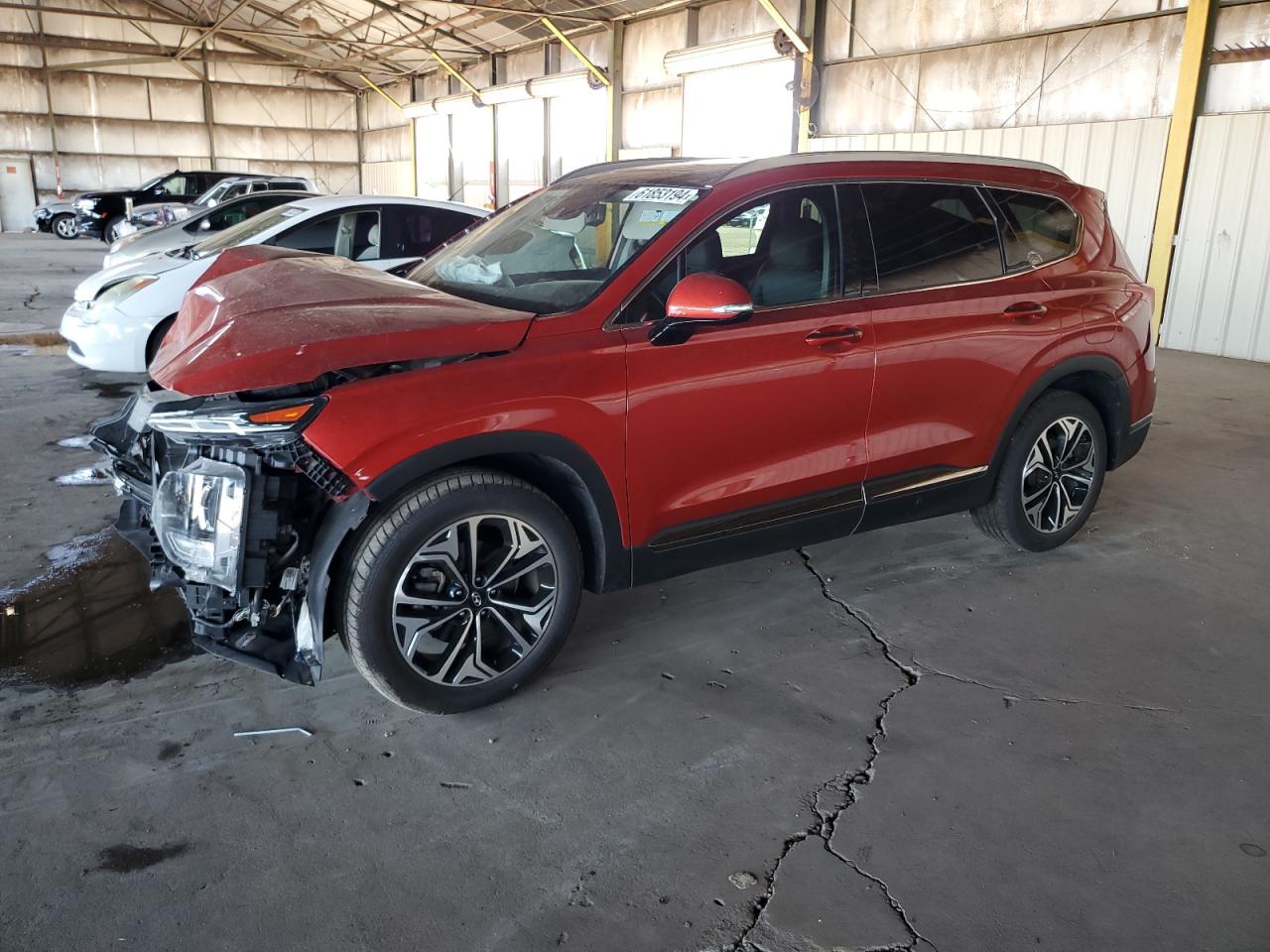 2019 Hyundai Santa Fe Limited vin: 5NMS53AA0KH128275