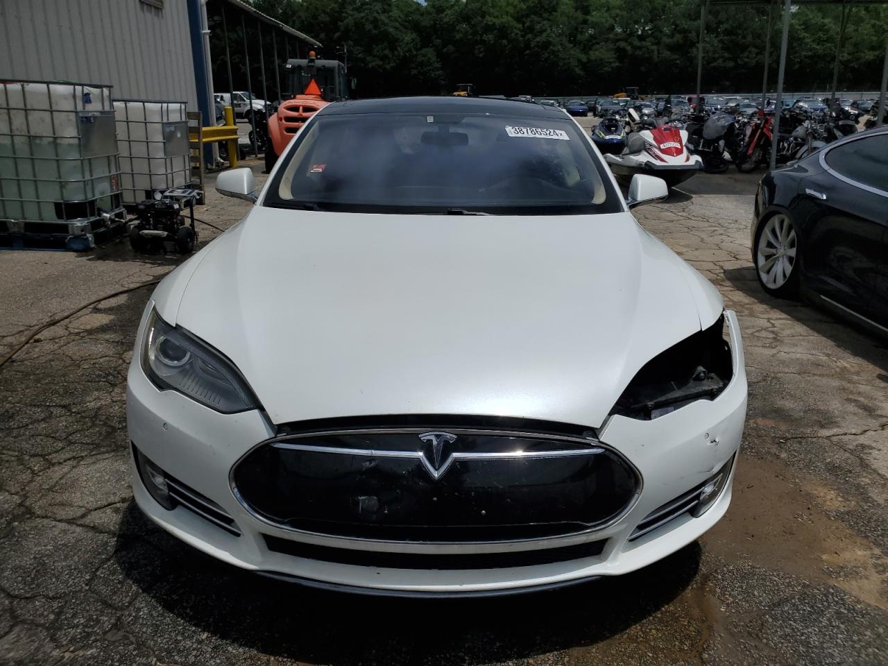 Lot #2339131695 2014 TESLA MODEL S