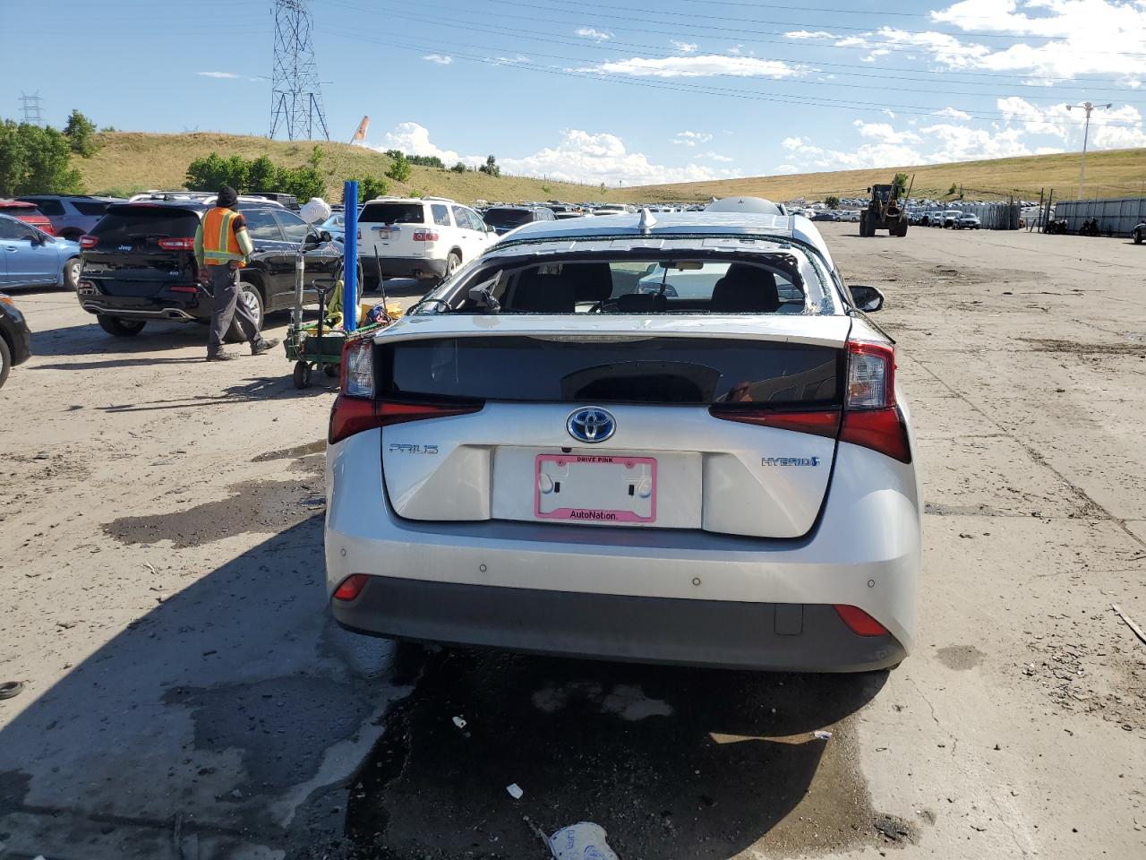 2019 Toyota Prius vin: JTDKARFU0K3102288