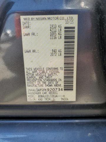 2015 NISSAN ALTIMA 2.5 - 1N4AL3AP5FN920734
