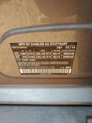 2017 MERCEDES-BENZ GLA 250 4M - WDCTG4GB9HJ296188