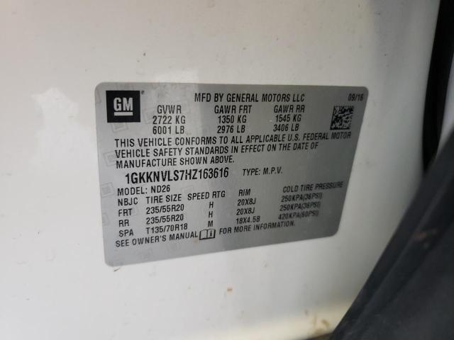 2017 GMC ACADIA - 1GKKNVLS7HZ163616