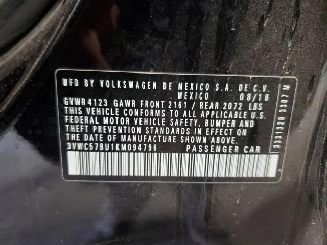 2019 VOLKSWAGEN JETTA S - 3VWC57BU1KM094796