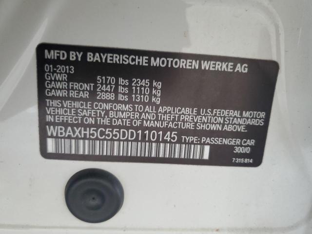 VIN WBAXH5C55DD110145 2013 BMW 5 Series, 528 XI no.12