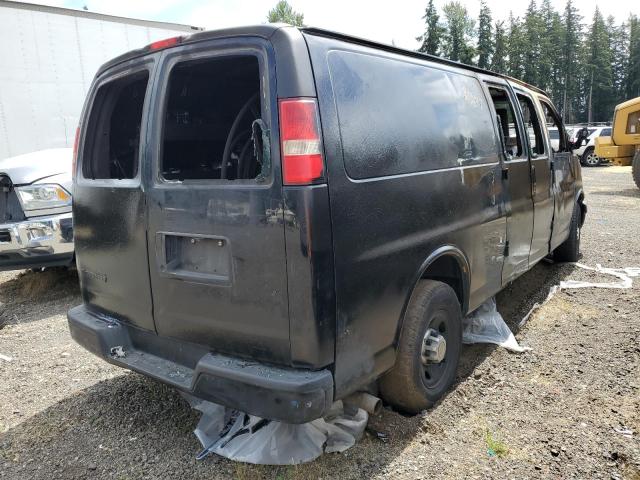 CHEVROLET EXPRESS G2 2012 black extended gas 1GCWGGCA3C1186067 photo #4