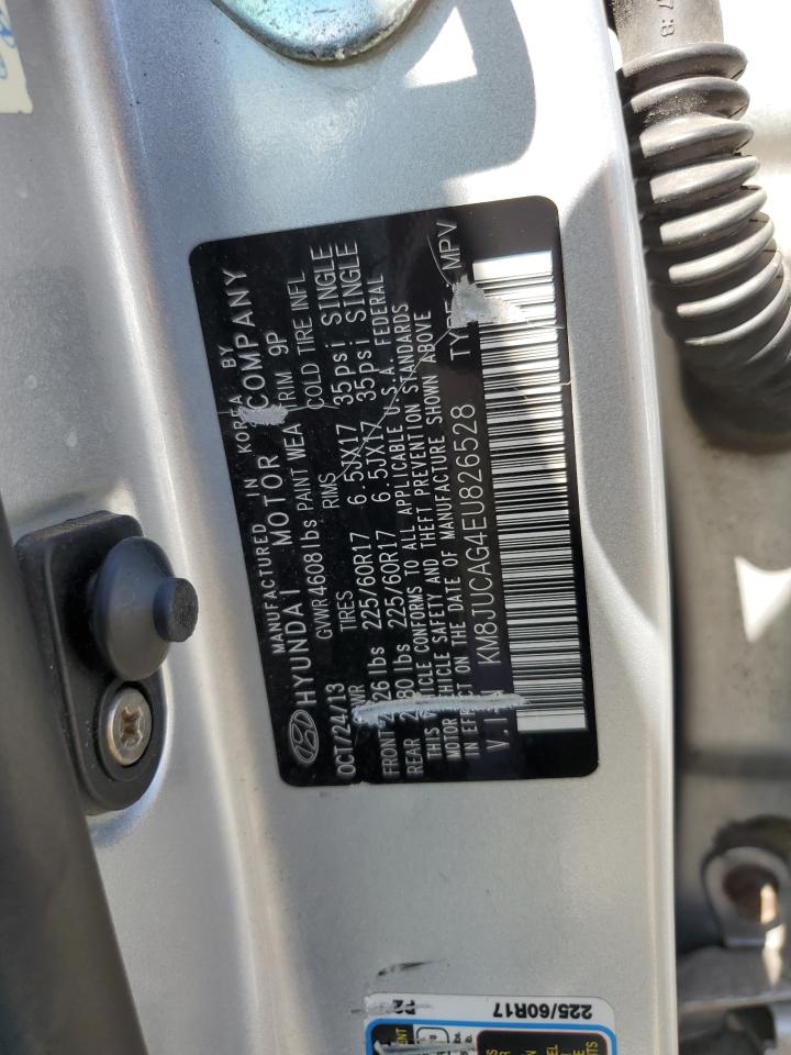 KM8JUCAG4EU826528 2014 Hyundai Tucson Gls