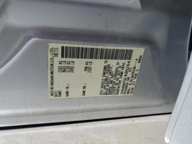 2016 NISSAN MAXIMA 1N4AA6AP7GC400264