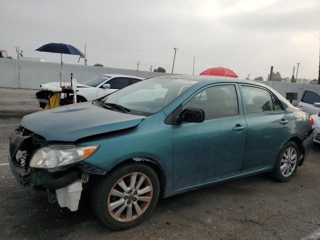 TOYOTA COROLLA BA 2009 teal  gas 1NXBU40E49Z151649 photo #1