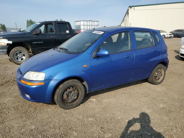 CHEVROLET AVEO LT 2008 blue  gas KL1TG65658B174372 photo #1