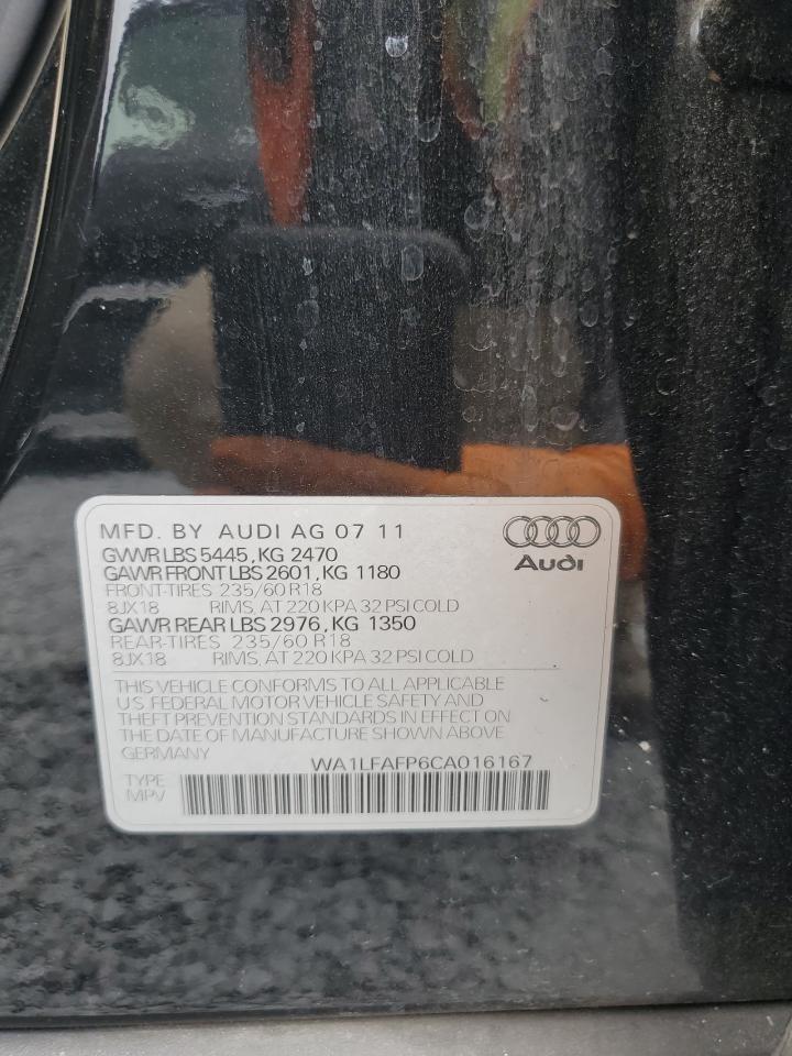 WA1LFAFP6CA016167 2012 Audi Q5 Premium Plus