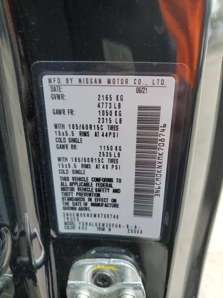 3N6CM0KNXMK708746 2021 Nissan Nv200 2.5S