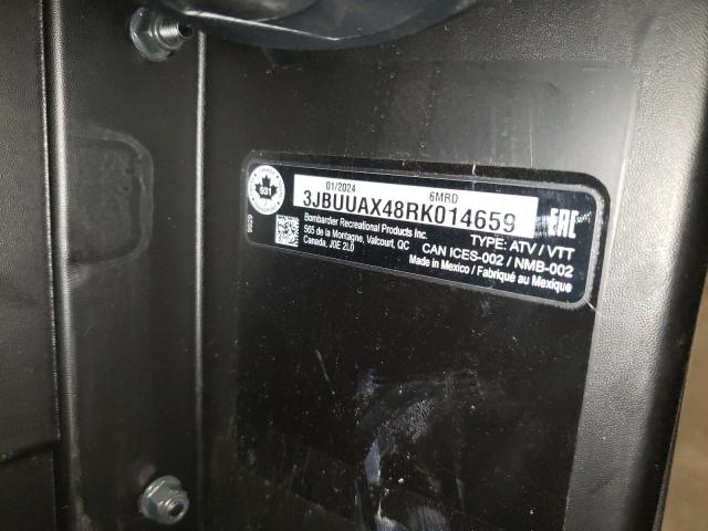 2024 CAN-AM DEFENDER M - 3JBUUAX48RK014659