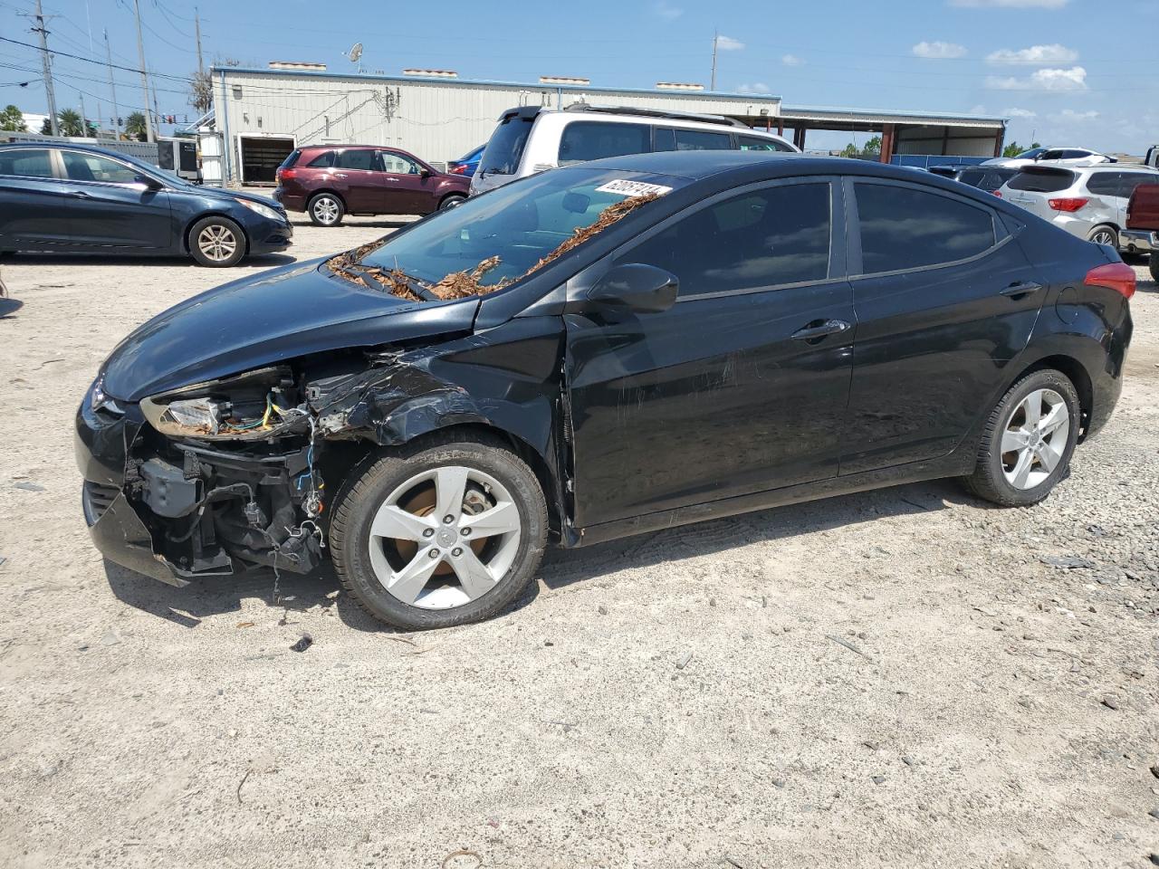 2012 Hyundai Elantra Gls vin: KMHDH4AE3CU295762