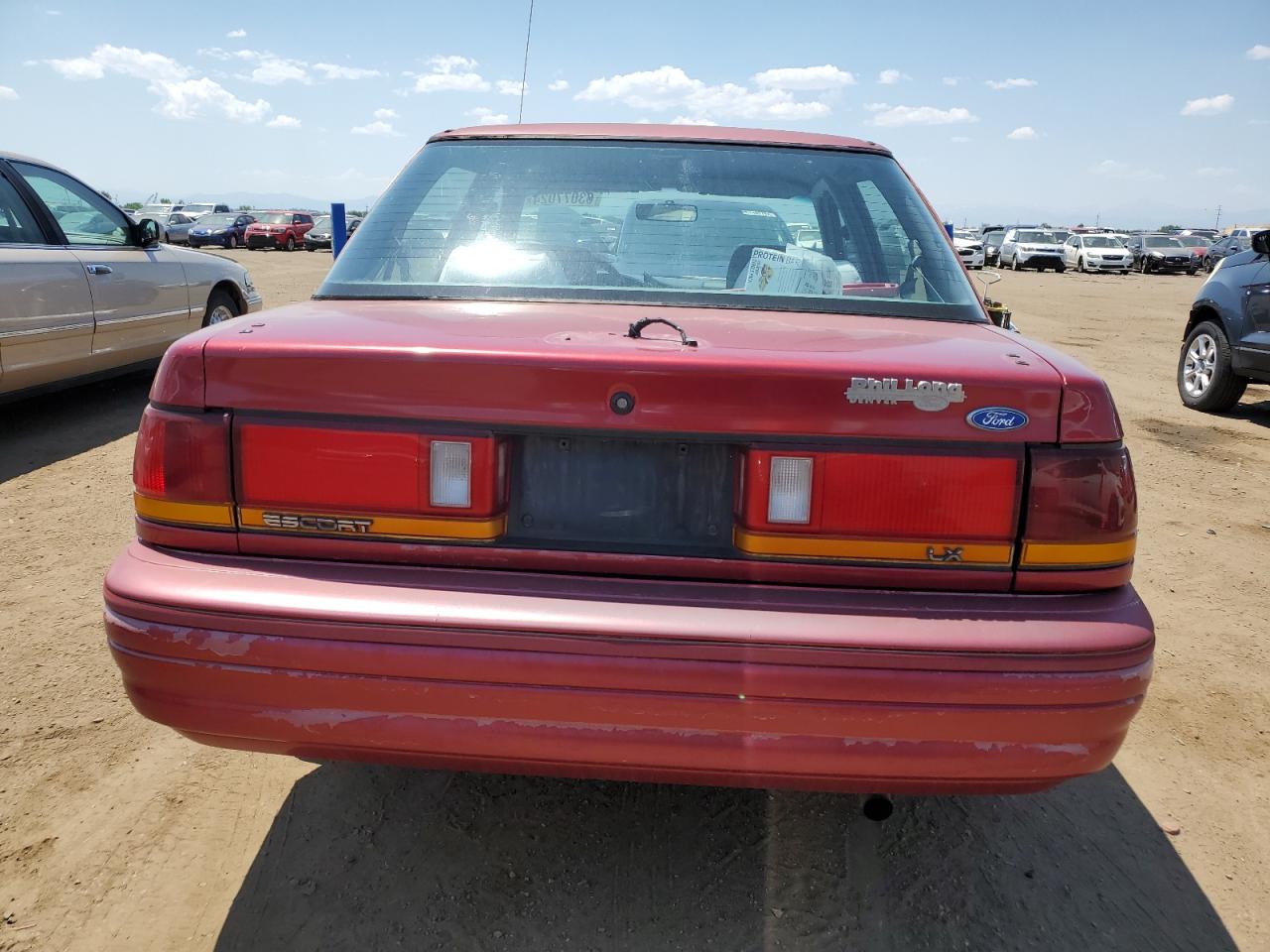 Lot #2671942643 1995 FORD ESCORT LX